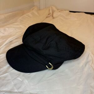 Vintage betmar New York black cadet cap - minimalist matrixcore